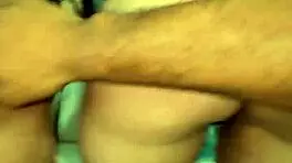 Curvy Latina Housewife Shows Off Big Tits In Lingerie For Giant Cock