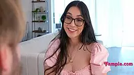 Petite teen with step daddy in fantasy video