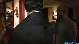 I caught a blonde teen delinquent and pounded her with my cock