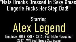 Horny Holidays Young 18+ Redhead Nala Brooks Fucks Step Dad Alex Legend