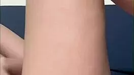 Hey, watch this hot girl stroke her pussy while dancing 😍