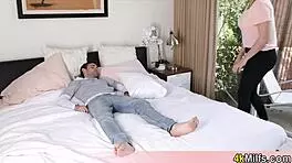 My stepmom's idea for fun weekend