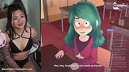 i feel so aroused watching meru the succubus 1 to 5 in this filipina solo masturbation livestream.