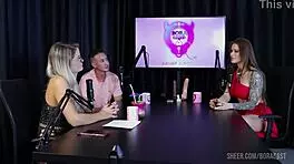 Compilation features Tati Weg in Bora Cast with Bruna Carlos in sheer red lingerie scenes