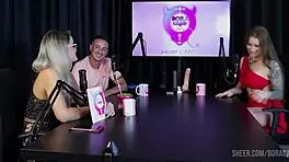 Compilation features Tati Weg in Bora Cast with Bruna Carlos in sheer red lingerie scenes