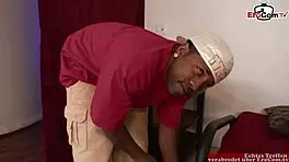 petite brunette slut craves big black cock in tight pussy