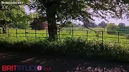 british nurse gives patient oily handjob with big tits in lingerie