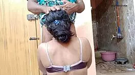 girlfriend slapping her ass and fucking like a doggy style