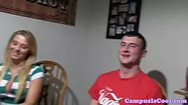 real uni students film their group fuck session