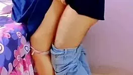 I saw these horny Mexican students fuck in the living room without condoms, with her family nearby.