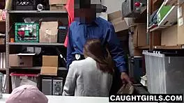 Officer fucks cum craving hayden hennessy at work