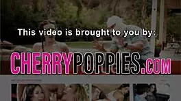 blonde teen 18+ gives blowjob, then gets railed doggystyle, cum in mouth?