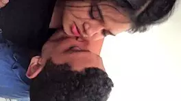 real homemade encounter with a tattooed college friend