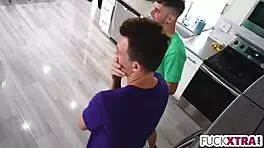 Tiny Girls Violet Gems and Venus Vixen Lose the Game with Deepthroat and Fucking