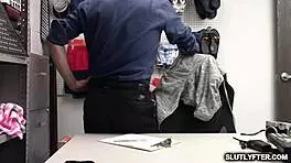 Officer Wrex Bangs And Cums On Teen Suspect Scarletts Pretty Face