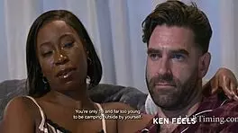 Ebony Step Daughter Cucks Her Stepmom for Being a Bitch - Mocha Menage Lily Starfire Adulttiming.