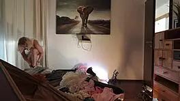 super hot petite 18+ blonde cheerleader wears a short miniskirt with a see through top to show her tits and flash pussy under her short skirt