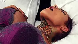 Liberty Jane enjoys solo dildo play with a huge orgasm in POV.