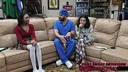 Solana's First Gyno Exam With Fingering And Spreading