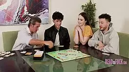 Step Dad Doesn't Mind His Freeuse Friends with Teen Daughter