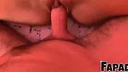 Blonde step sis in homemade scene performs oral, licking, fingering, and tries anal for the first time