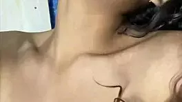 beautiful petite woman amateur selfie masturbation