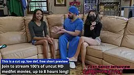 Solana's First Gyno Exam With Fingering And Spreading