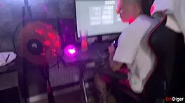 Wife humiliates cuckold husband and fucks his friends at home party