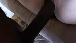 Annika Wraps Lips Around Thick Black Cock