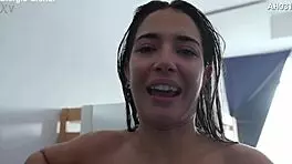 幕后看尿尿行动：Daruma Rai 和 Nuria Millan 群交拳交！激烈肛门双插硬核！