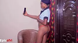 i caught my boss's young assistant super horny and dripping wet, so i licked her tight pussy to quick squirting orgasm