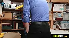 cute brunette asks, 'why fuck me hard on the table?'