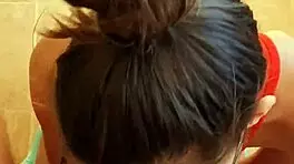 Beautiful Teen 18+ Model Gives Cute Blowjob Then Bent Over Doggystyle For Deep Creampie Fucking In Homemade Pov Sex Tape On Holiday