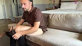 native american hotwife daisy foxxx gets manhandled in hotel room