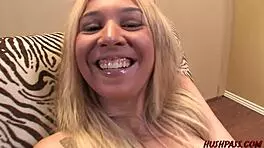 I squeal from danny's monster cock pounding me