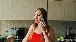 The Milf Let Her Stepson Fuck Her Ass To Avoid Getting Caught.