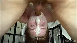 Extreme Deepthroat Puke Upside Down Facefuck Vomit Redhead Slut Susan