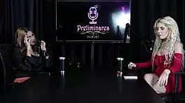 BLONDE LATINA KYRA SEX DOMINATES WITH ANAL PROLAPSE AND WILD EXHIBITION IN SHEER RED OUTFIT