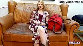 Busty Cutie Astrid Rubs