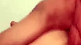 The hot brunette latina cheated on her husband with this tanned guy in the bedroom, moaning loud.