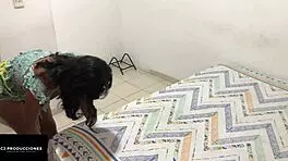 Colombian Woman Enjoys Intimate Encounter