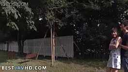 Yuuka Kaede Engages In Outdoor Ravaging With Toys