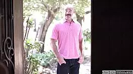 Guy Anal Fucking His Stepsons Petite 18+ Small Tits GF Outdoors with Monster Cock