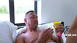 step fathers day freakshow - ashlyn angel gets seduced