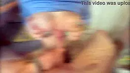 His fat cock looks like a snickers in this homemade scene.