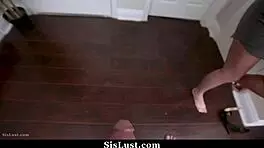 Caring stepsister passionately drains stepbrother's aching load