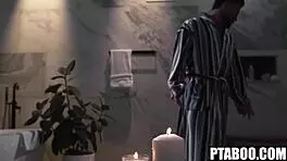 First Nuru Massage Turns into Wild Erotic Fuck for Seth and Leana Lovings!