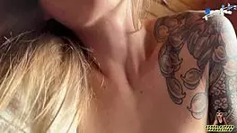 Blonde Gives Blowjob Leading To Second Cumshot Creampie