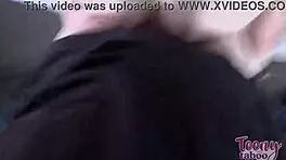 Brunette pornstar Lydia Black teases Seth Brogan with sensual blowjob and pussy licking before he cums on her wet cunt