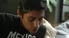 hot ebony babe gets face fucked and takes brother-in-law's cock!